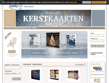 Tablet Screenshot of kerstkaarten.familycards.nl